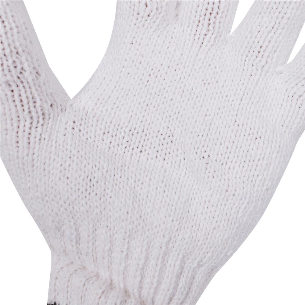 ถุงมือทอ DEXZON 7 ขีด 5 โหล/แพ็ก สีขาว