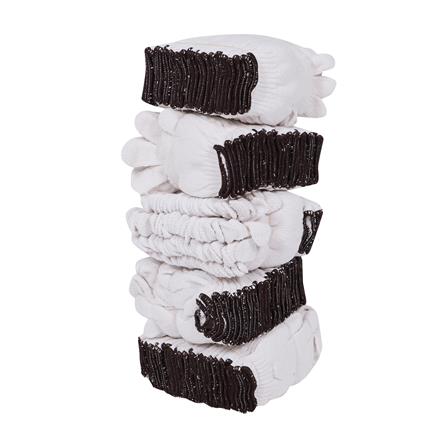 ถุงมือทอ DEXZON 7 ขีด 5 โหล/แพ็ก สีขาว_2