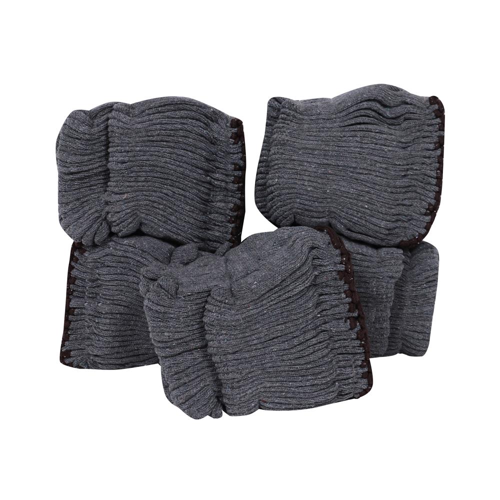 ถุงมือทอ DEXZON 7 ขีด 5 โหล/แพ็ก สีเทา