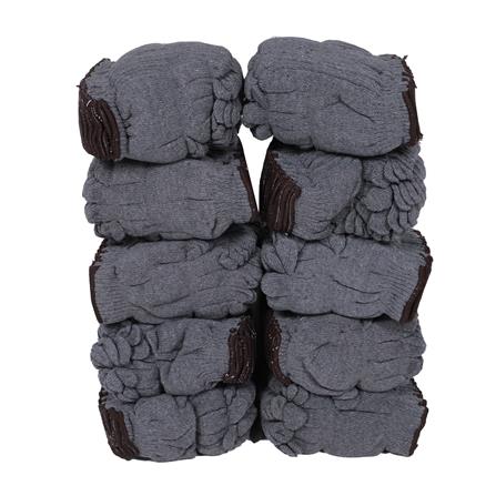 ถุงมือทอ DEXZON 7 ขีด แพ็ก 1 โหล สีเทา_2