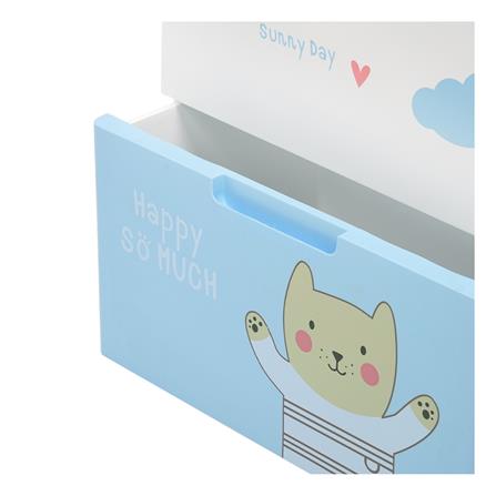 ตู้ลิ้นชัก 4 ชั้น STACKO A58 TINY 58x38x109 ซม. สีขาว/ฟ้า_5