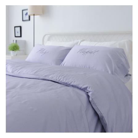 ชุดผ้าปูที่นอน 6 ฟุต 3 ชิ้น BENEATH LAVENDER สีม่วง_1