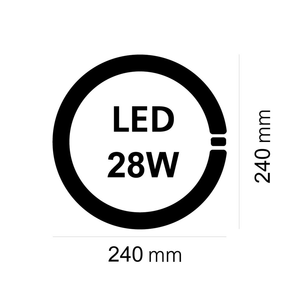 หลอด LED SYLVANIA CIRCULAR MAG 28 วัตต์ DAYLIGHT