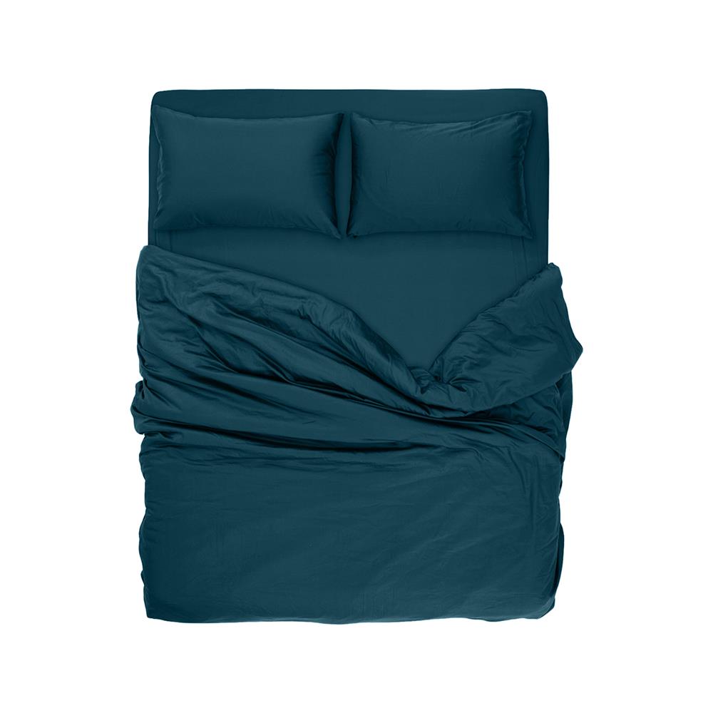 ชุดผ้าปูที่นอน 6 ฟุต 4 ชิ้น BENEATH DARK GREEN สีเขียวเข้ม