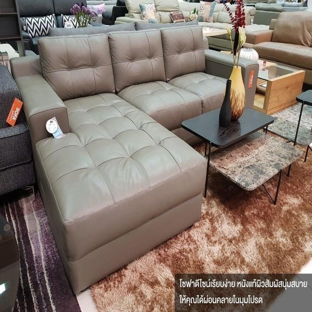โซฟาเข้ามุมซ้าย SB FURNITURE MULANO 19113812 สีเทา