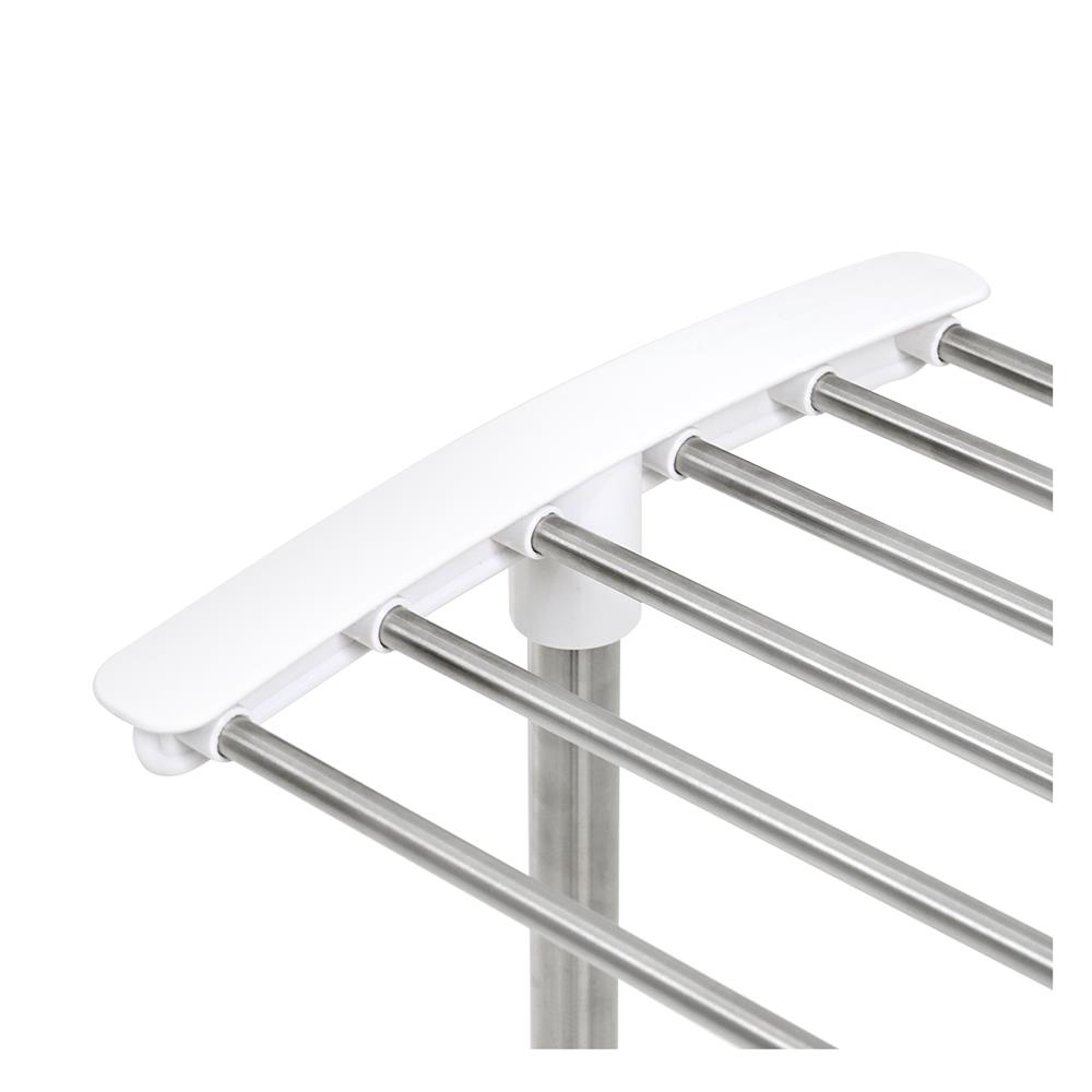 ราวพาดผ้าสเตนเลส 6 เส้น PLIM HW04-008 86x37x87 ซม.