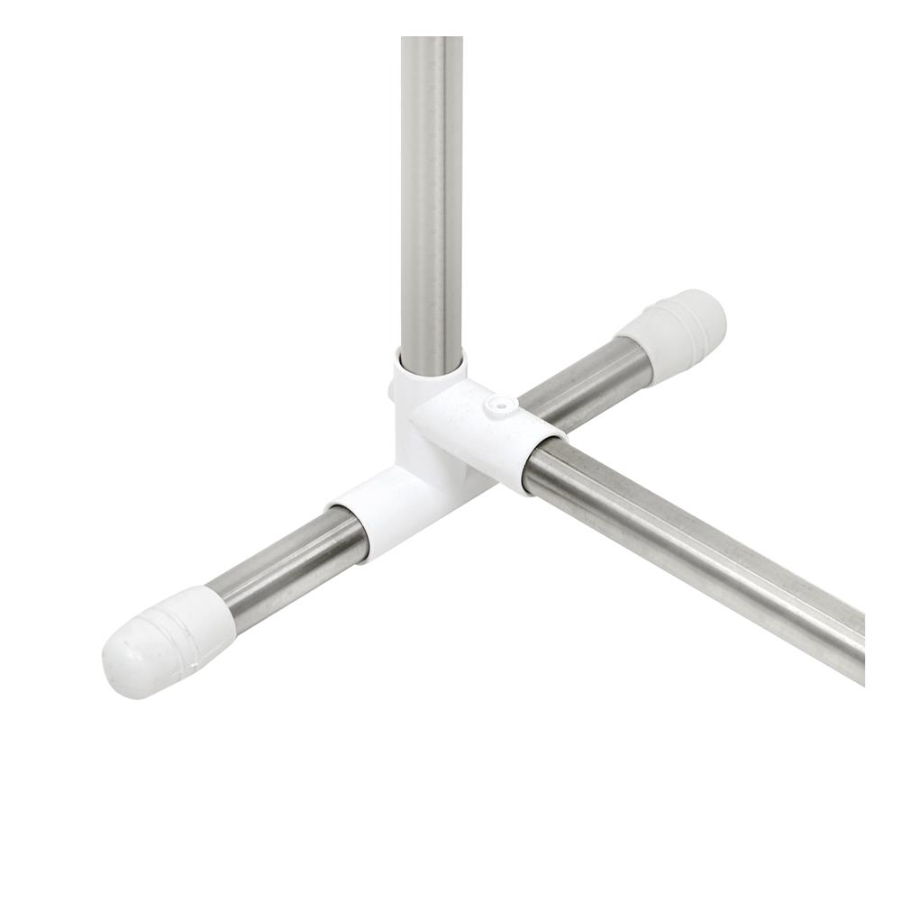 ราวพาดผ้าสเตนเลส 6 เส้น PLIM HW04-008 86x37x87 ซม.