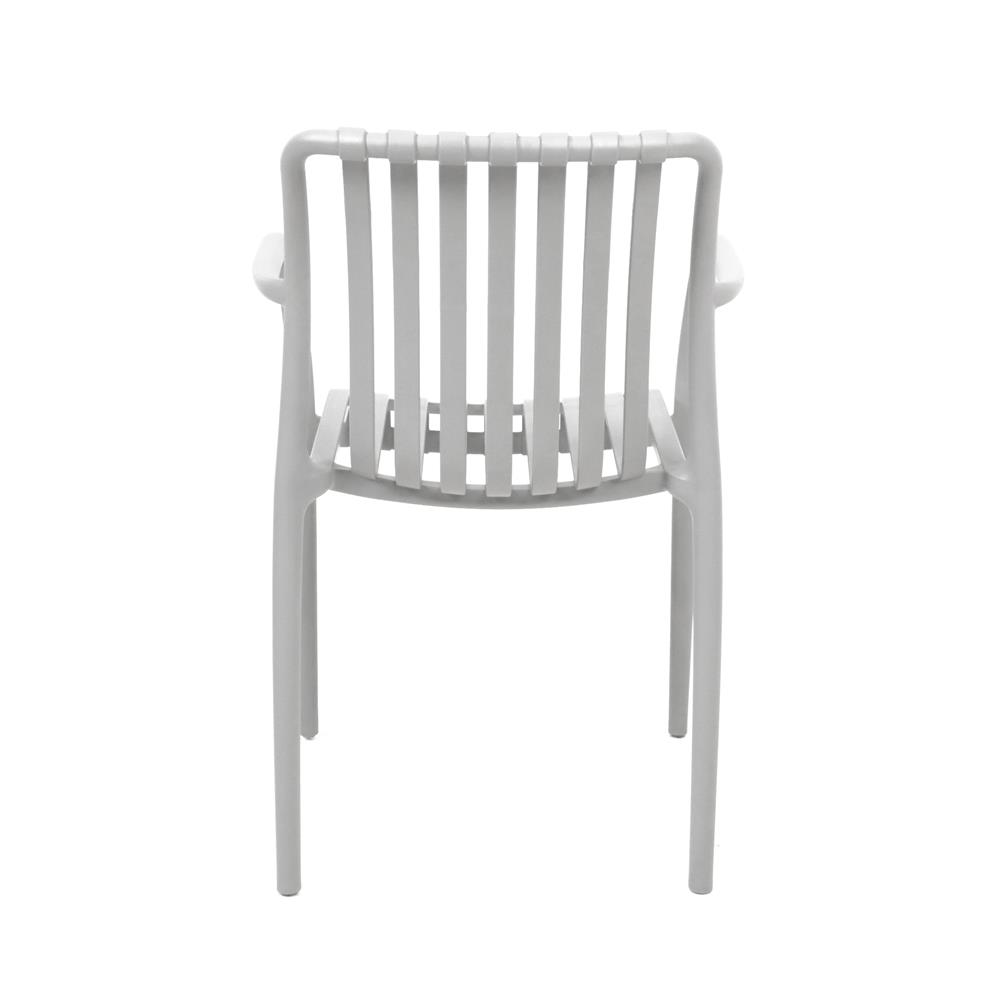 เก้าอี้พลาสติก SPRING CALVYN สีขาว