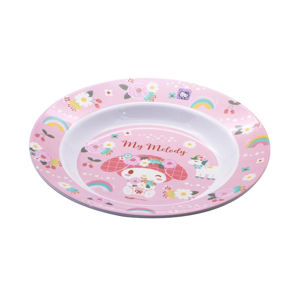 จานเมลามีนลึก 9 นิ้ว SUPERWARE MY MELODY FLOWER