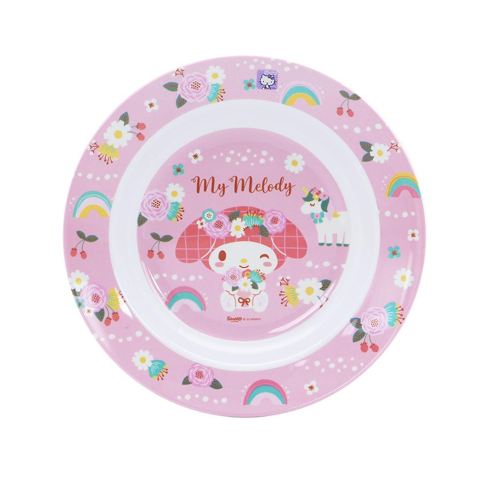 จานเมลามีนลึก 9 นิ้ว SUPERWARE MY MELODY FLOWER