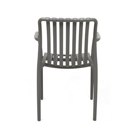 เก้าอี้พลาสติก SPRING CALVYN สีเทา_3