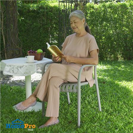 เก้าอี้พลาสติก SPRING CALVYN สีเทา_5