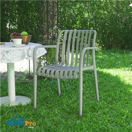 เก้าอี้พลาสติก SPRING CALVYN สีเทา_6