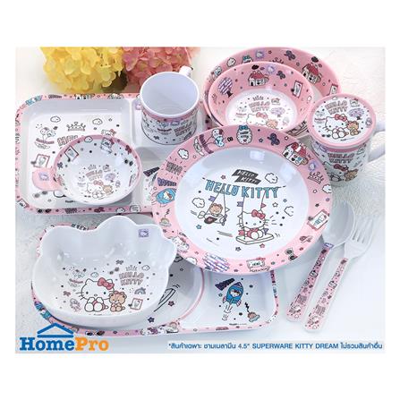 ชามเมลามีน 4.5 นิ้ว SUPERWARE KITTY DREAM_3