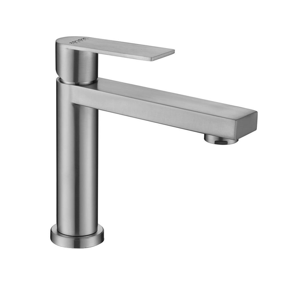 ก๊อกอ่างล้างหน้าเดี่ยว KARAT FAUCET KF-49-610-63 สีเงิน