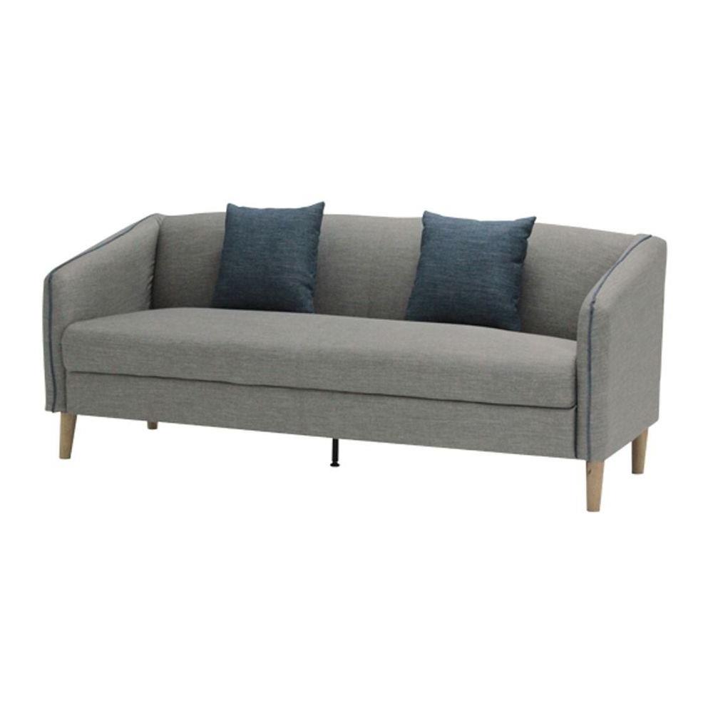 โซฟา 3 ที่นั่ง KONCEPT CRECH 19191966 สีเทา