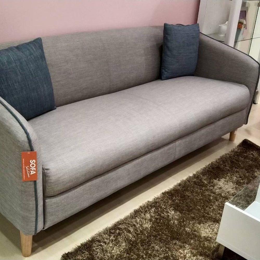 โซฟา 3 ที่นั่ง KONCEPT CRECH 19191966 สีเทา