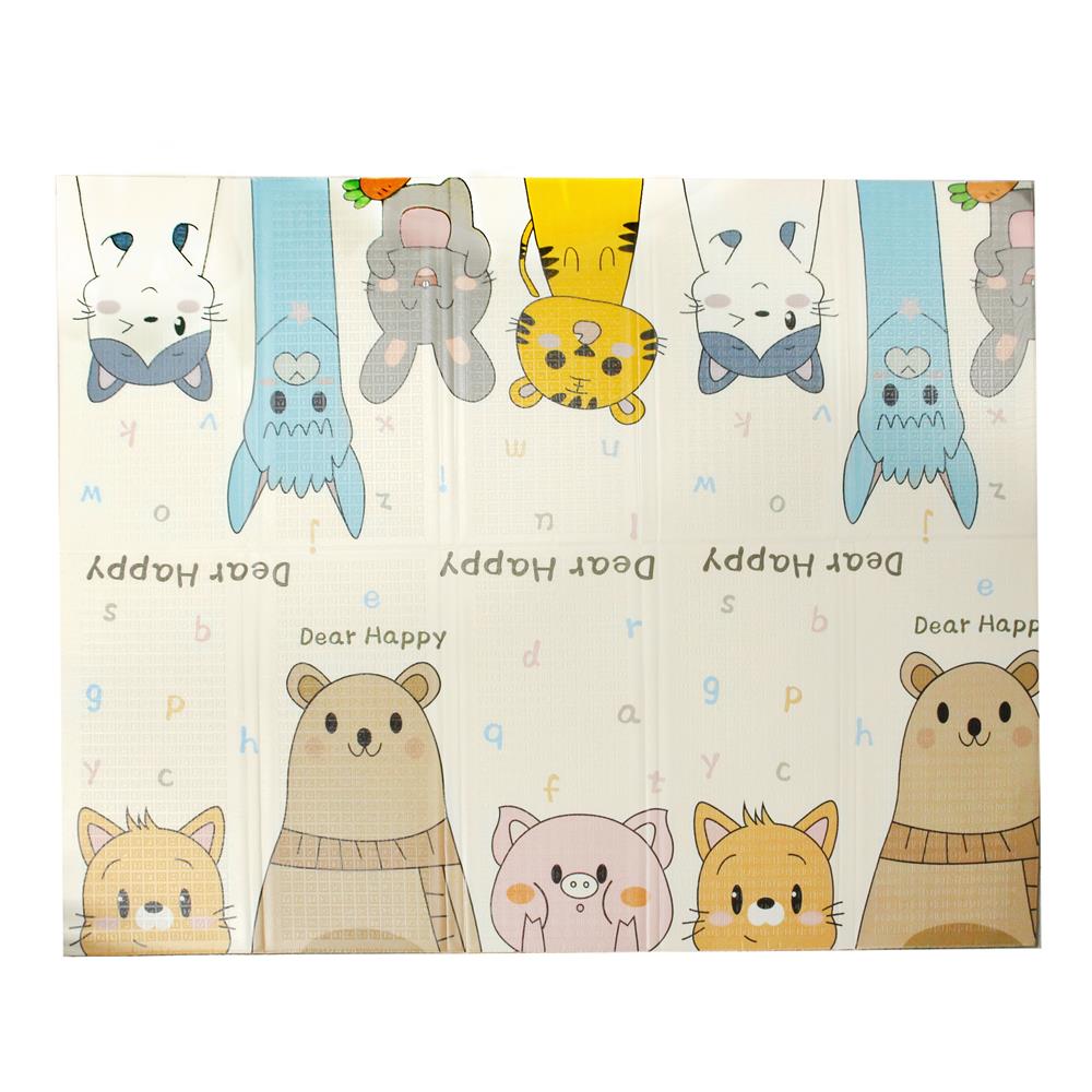 แผ่นอเนกประสงค์ HOME LIVING STYLE D-HAPPY 180X200 ซม. สีครีม_0