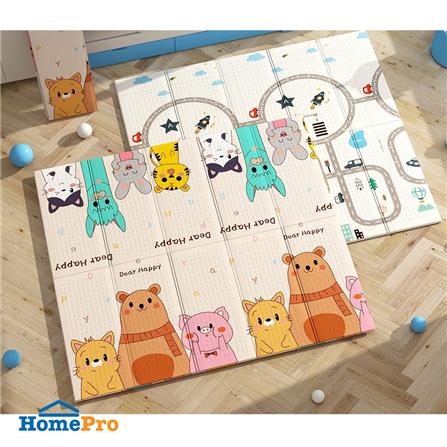 แผ่นอเนกประสงค์ HOME LIVING STYLE D-HAPPY 180X200 ซม. สีครีม_7