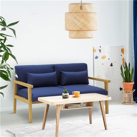 โซฟา 2 ที่นั่ง KONCEPT RIN 19211529 สีน้ำเงิน_4