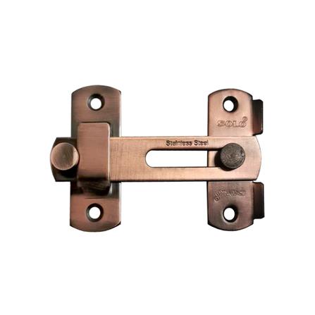 กลอนตัวล็อก SOLO 204 4 นิ้ว สีทองแดงรมดำ_0