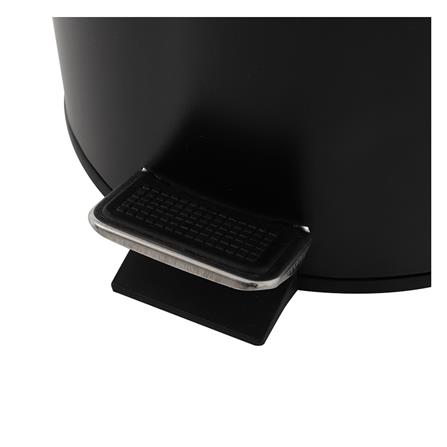 ถังขยะเหยียบกลมฝาไม้ ACCO SYLVAN 5 ลิตร สีดำ_4