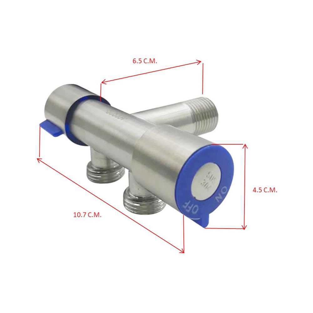 สต๊อปวาล์ว 2 ทาง HOEN HT-05S(T)