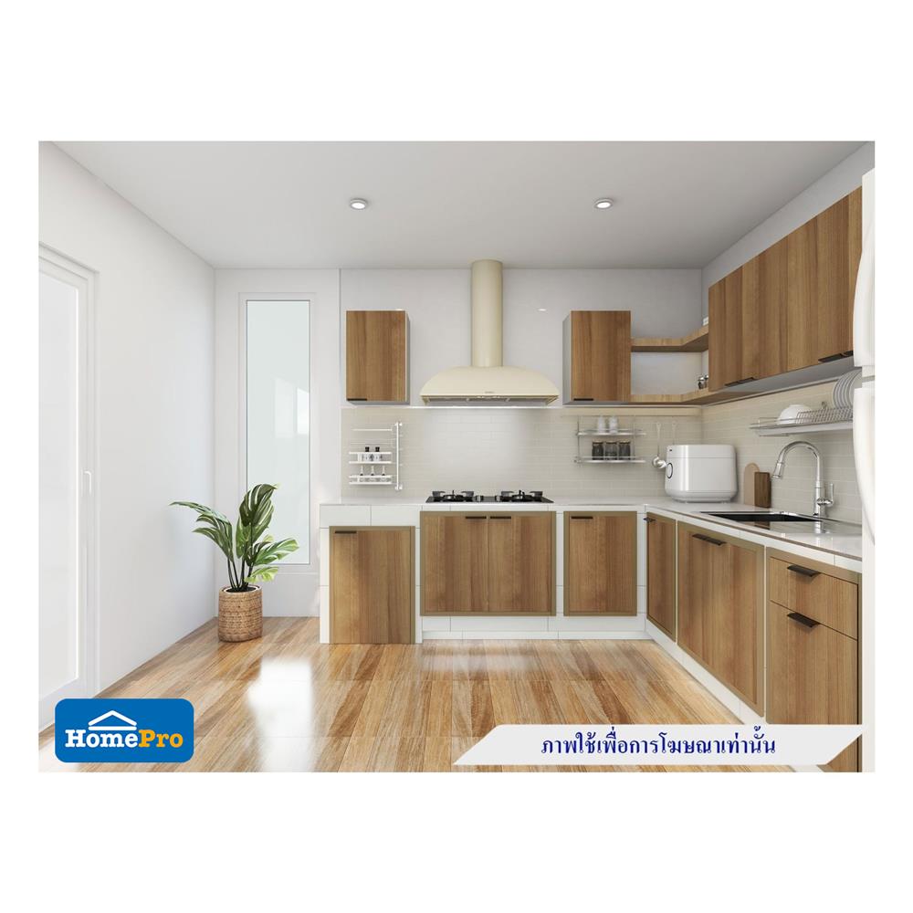 บานซิงค์เดี่ยวเปิดขวา CABIN HACHI 45x65 ซม. สี MOCHA