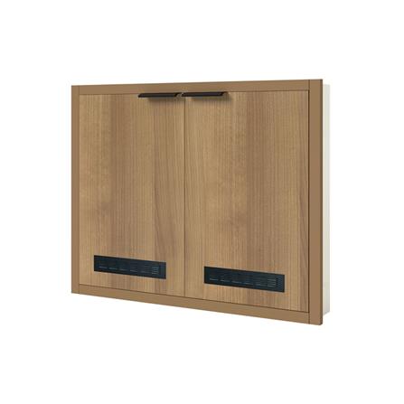 บานซิงค์คู่พร้อมช่องระบายอากาศ CABIN HACHI 84x65 ซม. สี MOCHA_1