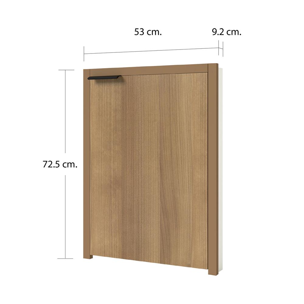 บานถังแก๊ส CABIN HACHI 53x73 ซม. สี MOCHA