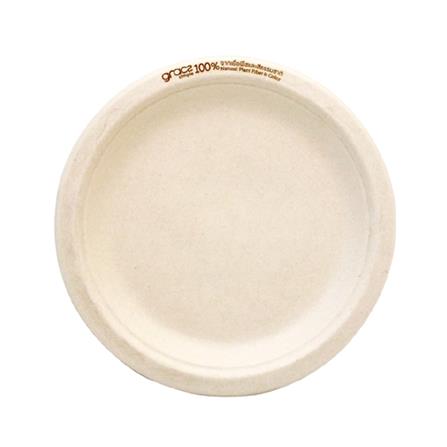จานชานอ้อยผสมเยื่อไผ่ 7.5 นิ้ว GRACZ SIMPLE แพ็ก 6 ใบ_1
