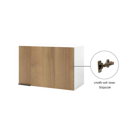 ตู้แขวนบานเดี่ยว CABIN HACHI 60x40 ซม. สี MOCHA_2