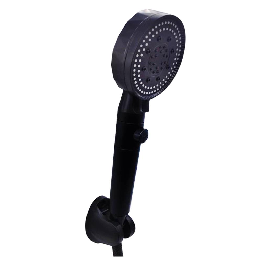 ชุดฝักบัวสายอ่อน 5 ระดับ HOEN HOME-014B(T) สีดำ