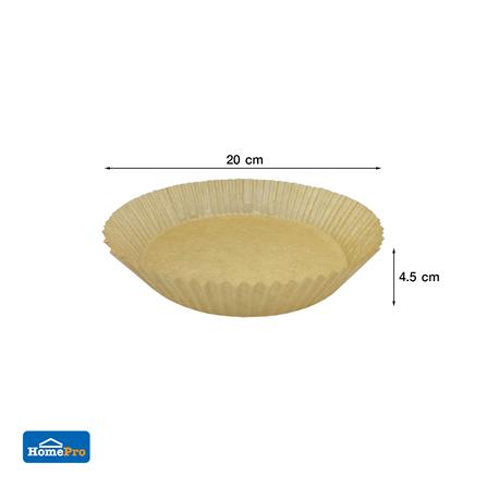 กระดาษรองหม้อทอดไร้น้ำมัน 20 ซม. KECH แพ็ก 50 ใบ_5