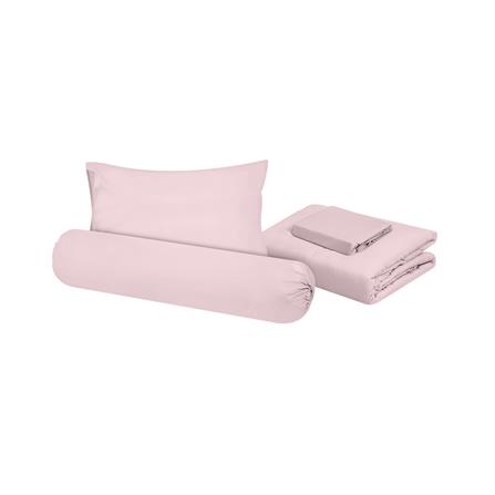 ชุดผ้าปูที่นอน 3.5 ฟุต 4 ชิ้น ME LIVING MARI สีชมพู_1