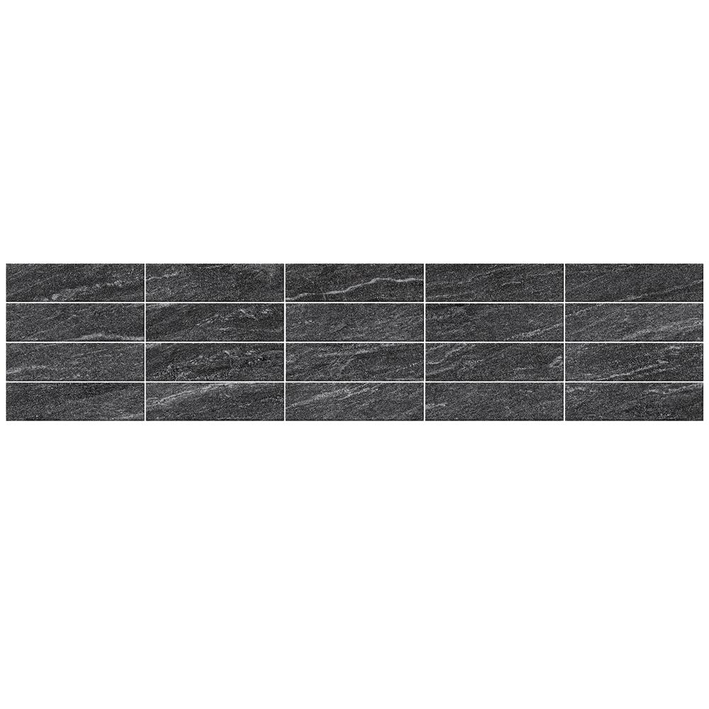 กระเบื้องผนังพอร์ซเลน 6x21.7 ซม. COTTO ฟิอามา คาร์บอน PM 1 ตร.ม.