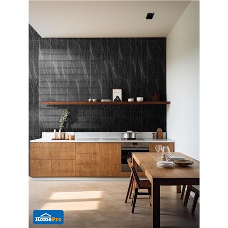 กระเบื้องผนังพอร์ซเลน 6x21.7 ซม. COTTO ฟิอามา คาร์บอน PM 1 ตร.ม._6