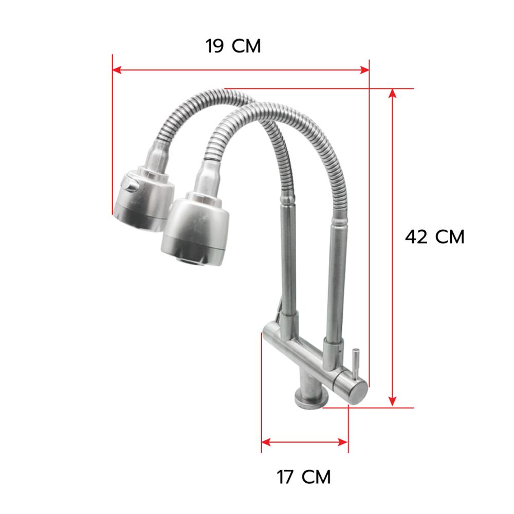 ก๊อกซิงค์เดี่ยวเคาน์เตอร์ LUZERN LS-033(T)