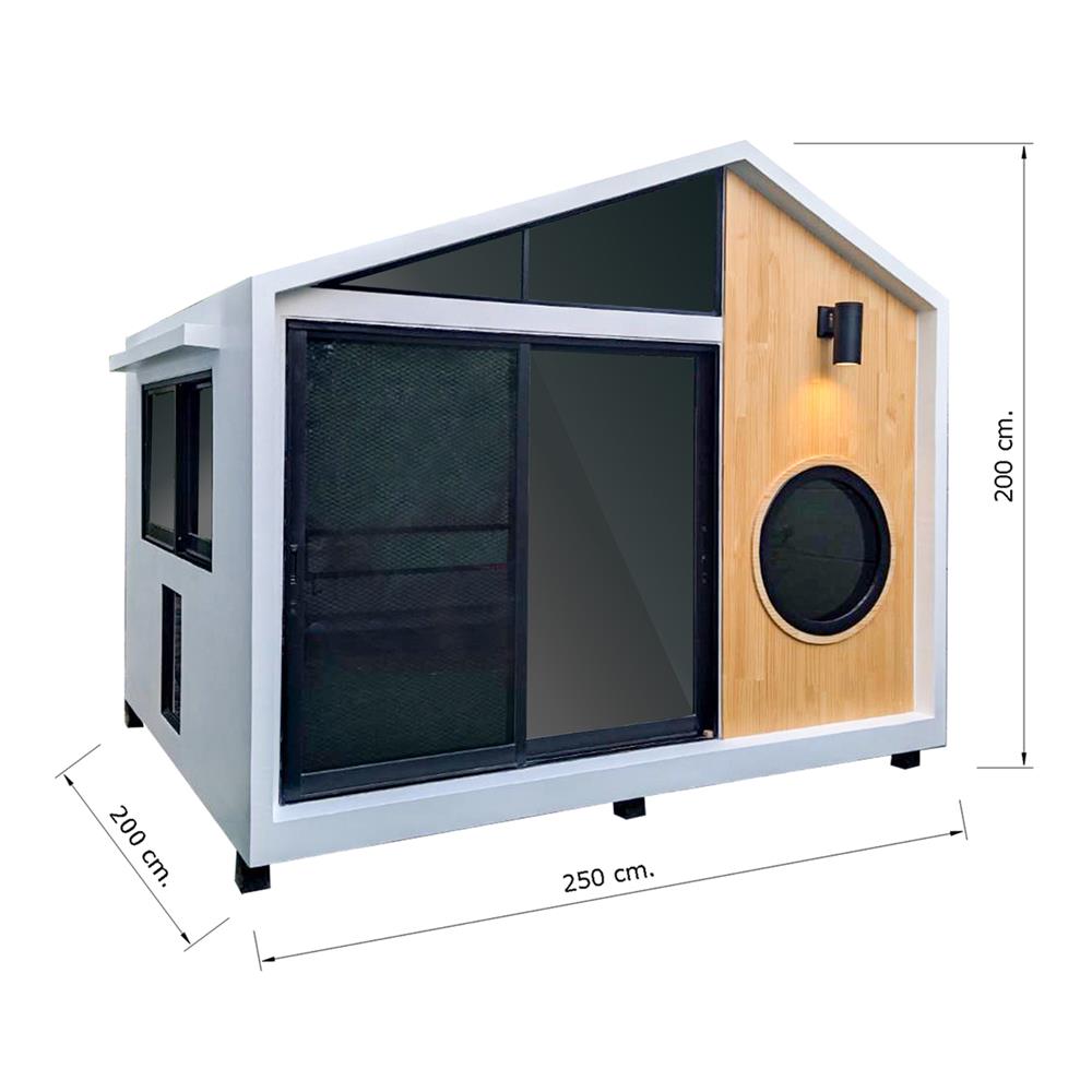 บ้านหมา บ้านแมว T.C. DOGHOUSE 11 NORDIC 200X250X200 ซม.