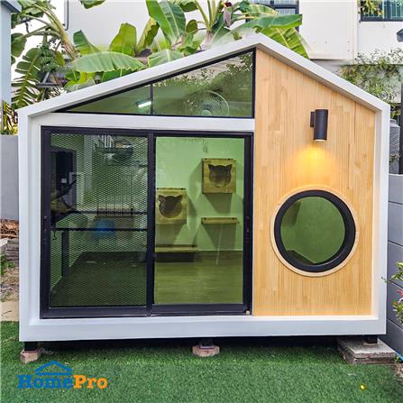 บ้านหมา บ้านแมว T.C. DOGHOUSE 11 NORDIC 200X250X200 ซม._2