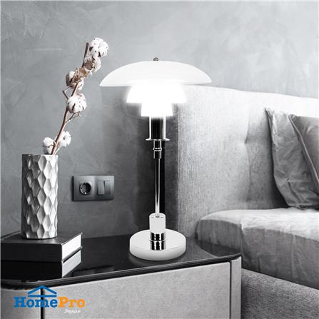 ไฟตั้งโต๊ะ CARINI T230322 สีขาว/เงิน_4