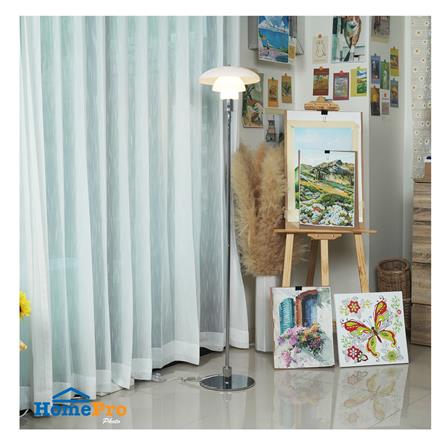 ไฟตั้งพื้น CARINI F230322 สีขาว/เงิน 1 หัว_4