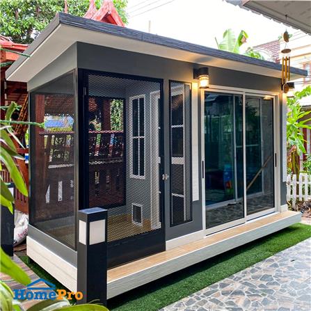 บ้านหมา บ้านแมว T.C. DOGHOUSE 18 CLASSIC 150X300X200 ซม._3