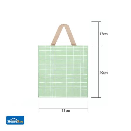 กระเป๋าอเนกประสงค์ PLIM TWILL ขนาด M สีเขียวอ่อน_6