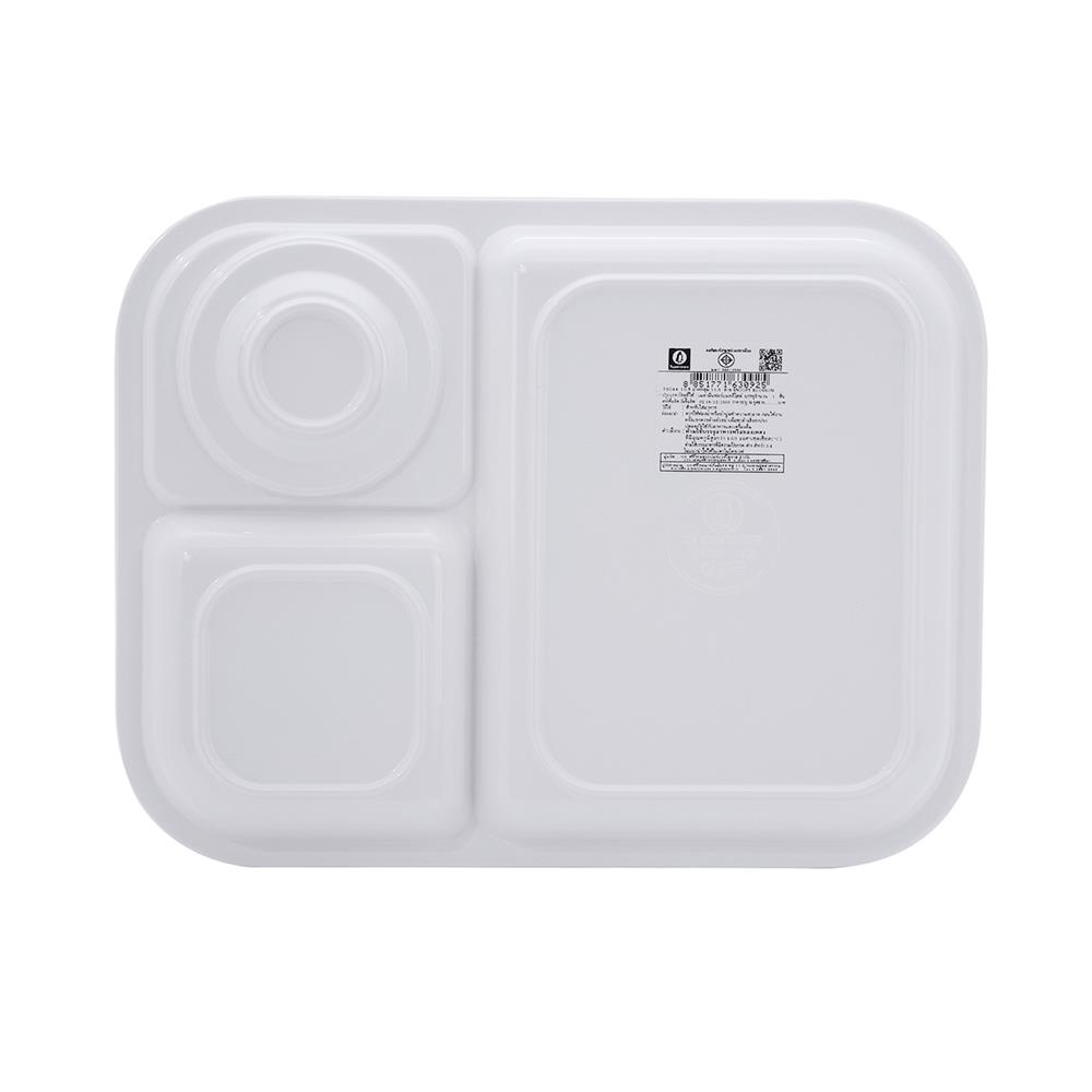 ถาดหลุมเมลามีน 10.5 นิ้ว SUPERWARE SNOOPY BLOSSOM