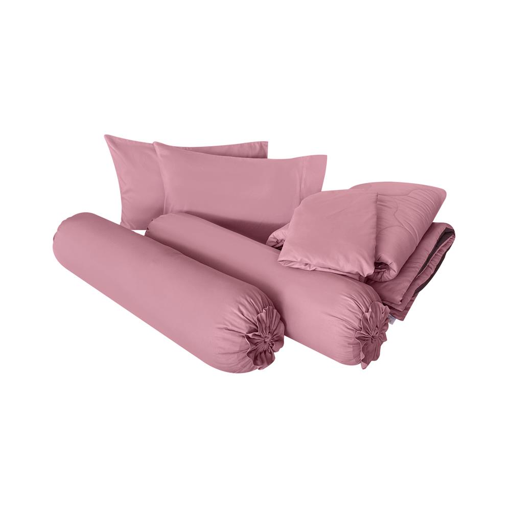 ชุดผ้าปูที่นอน 6 ฟุต 6 ชิ้น STEVENS SOFTEX ON13P8