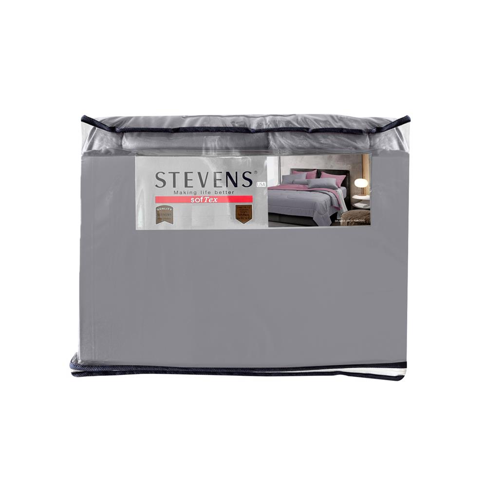 ชุดผ้าปูที่นอน 5 ฟุต 6 ชิ้น STEVENS SOFTEX ON13AS