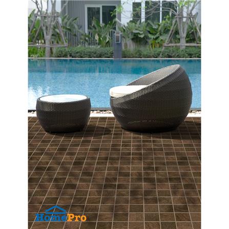 กระเบื้องตกแต่งพอร์ซเลน 10x10 ซม. COTTO มิซโซรี่ รอสโซ แมท 0.8 ตร.ม._2