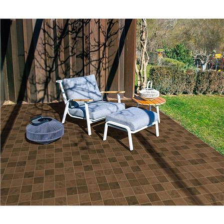 กระเบื้องตกแต่งพอร์ซเลน 10x10 ซม. COTTO มิซโซรี่ รอสโซ แมท 0.8 ตร.ม._4