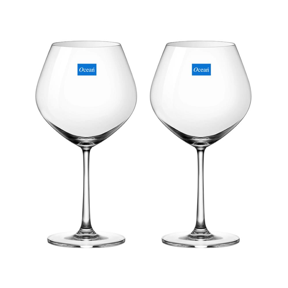 แก้วก้าน 635 มล. OCEAN GLASS SANTE BURGUNDY แพ็ก 2 ใบ
